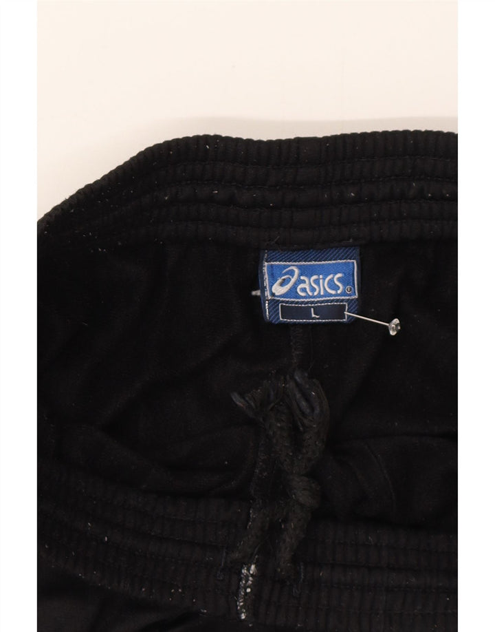 Pantaloni de trening Asics pentru bărbați, mari, bleumarin, poliester color bloc