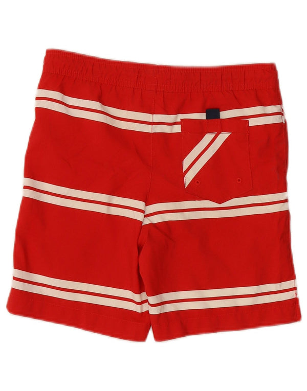 Pantaloni scurți de înot cu grafic Tommy Hilfiger pentru băieți 5-6 ani cu dungi roșii