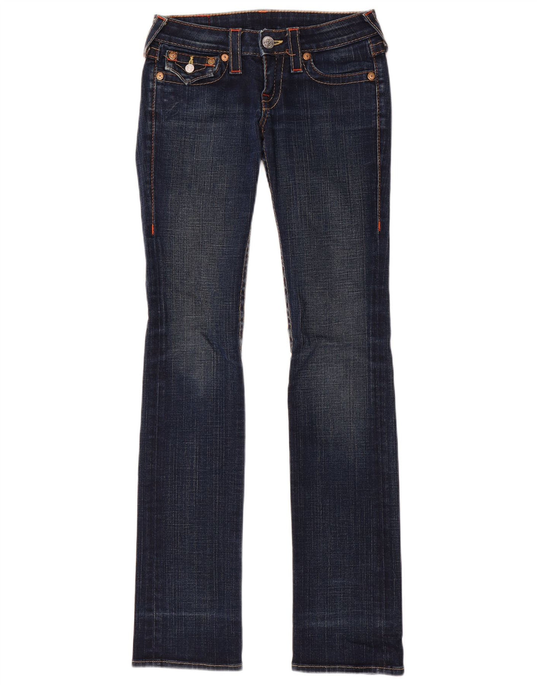 True Religion Blugi Slim Bootcut W24 L33 Bumbac Albastru