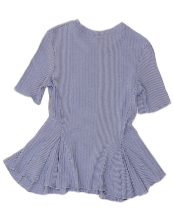 Crop Top pentru femei ZARA UK 8 Small Purple