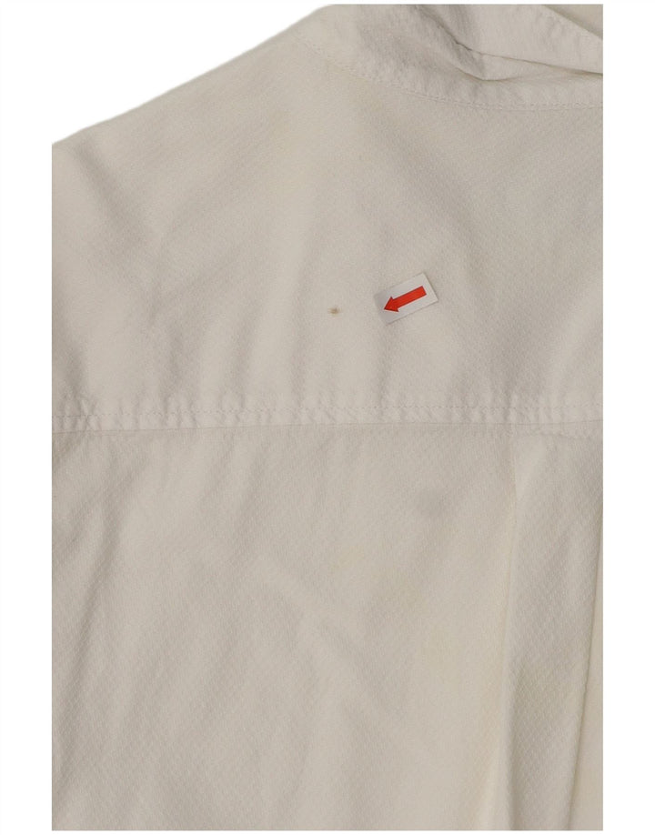 Cămașă BENETTON Băieți 13-14 Ani 3XL Bumbac Alb