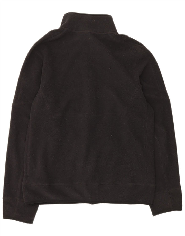 Jachetă Fleece NIKE pentru bărbați UK 36 Poliester negru mic