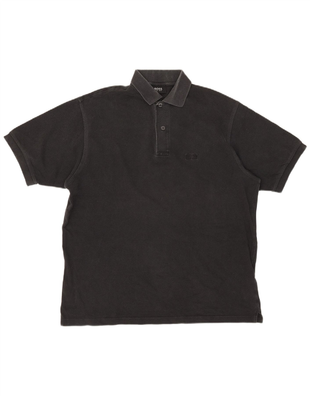 Tricou polo pentru bărbați Hugo Boss XL, bumbac negru