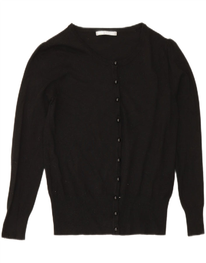 Pulover cardigan pentru femei Marks & Spencer UK 10 Small Black Viscose
