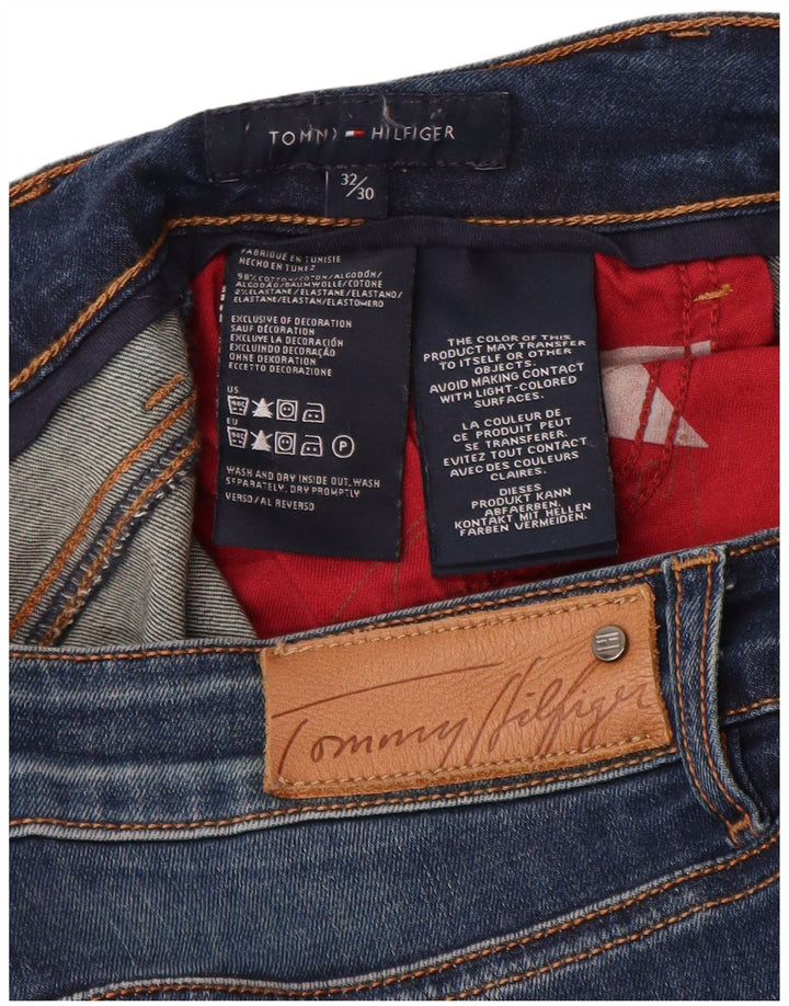 Blugi pentru femei Tommy Hilfiger Bootcut W32 L30 bumbac bleumarin
