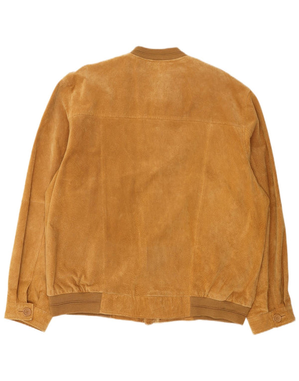 Jachetă Bomber din piele intoarsa pentru barbati Torelli UK 44 2XL piele maro