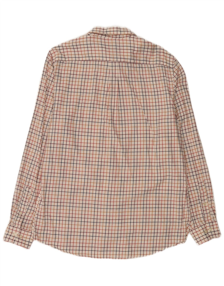 Cămașă pentru bărbați Barbour Tailored Fit, mare din bumbac cu carouri albe