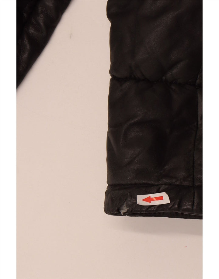 Geacă de piele pentru femei Bata and More IT 48 XL din piele gri