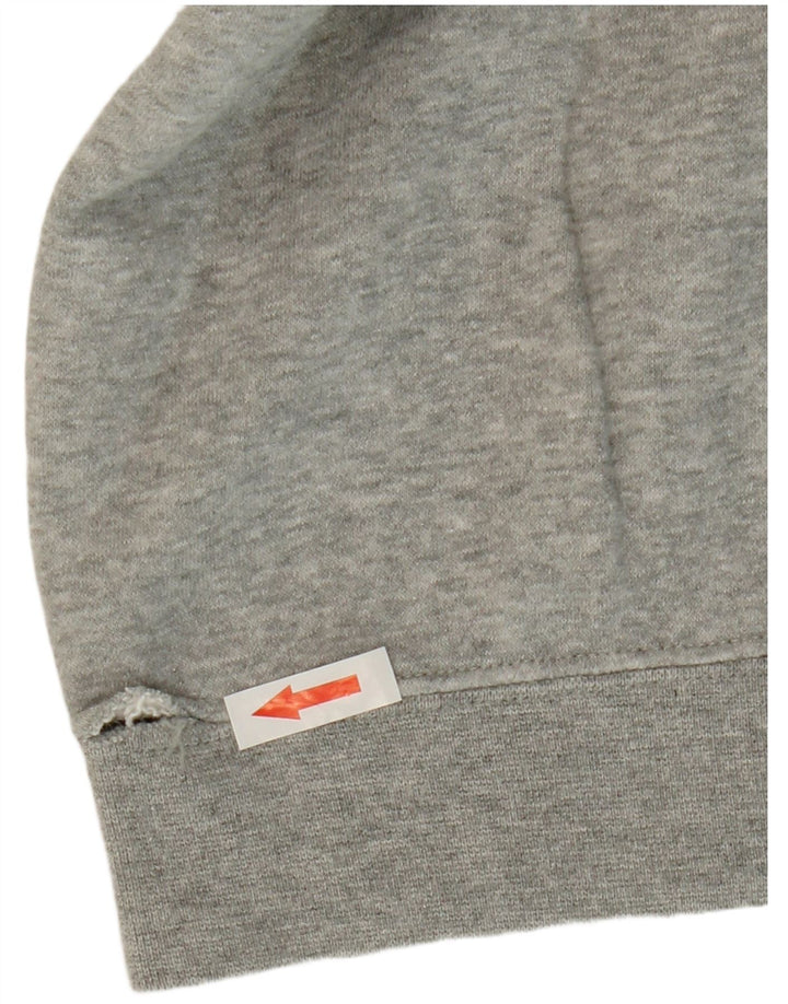 Pulover Nike pentru femei UK 14, bumbac gri mediu