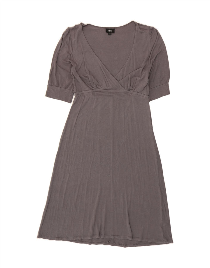 MOSSIMO Womens A-Line Dress UK 10 Small Grey Vintage Mossimo and Second-Hand Mossimo from Messina Hembry 