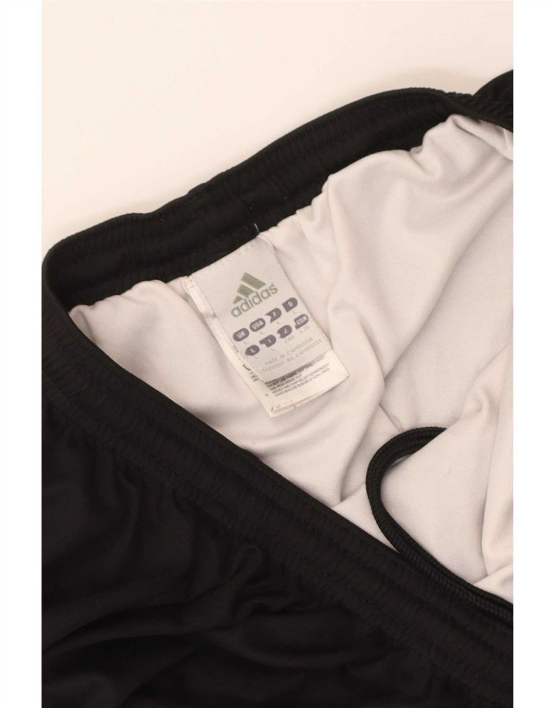 Pantaloni scurți sport pentru bărbați Adidas, mari, negru, poliester