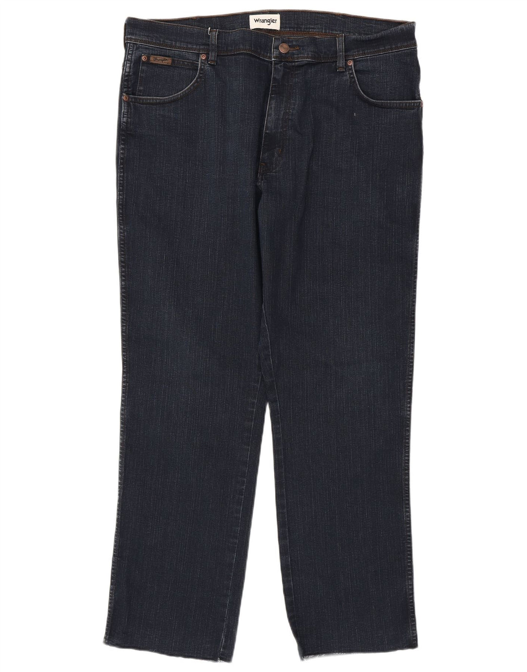 Blugi drepti pentru bărbați Wrangler W38 L31 bleumarin
