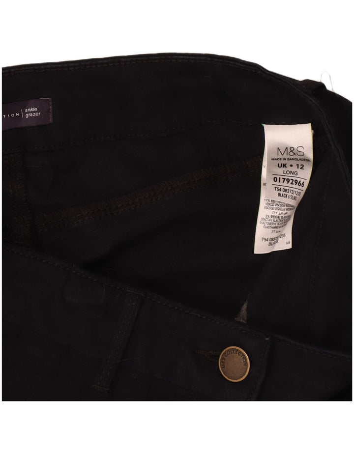 Pantaloni cargo slim pentru femei Marks & Spencer UK 12 Medium W30 L29 Bleumarin