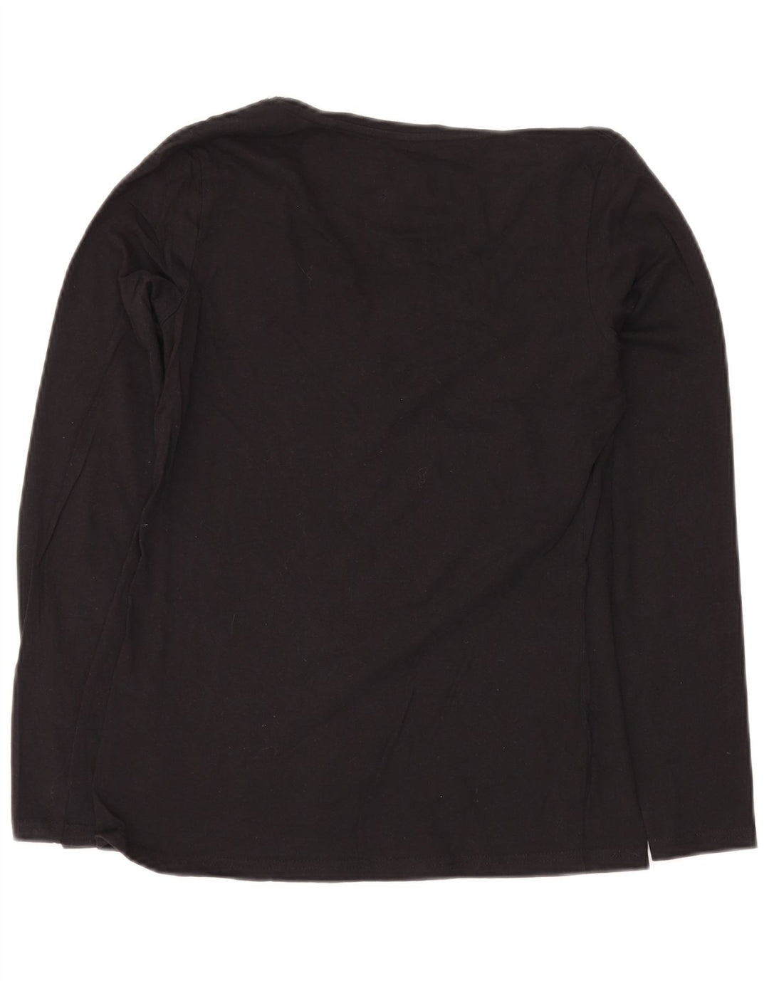 Top pentru femei LOTTO cu mânecă lungă UK 10 mic bumbac negru