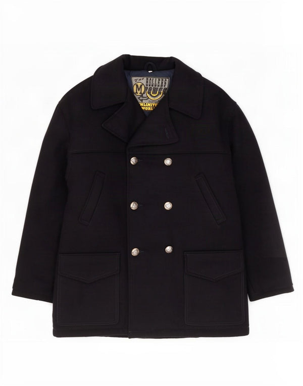 Palton vintage pentru bărbați UK 38 Medium bleumarin policlorid