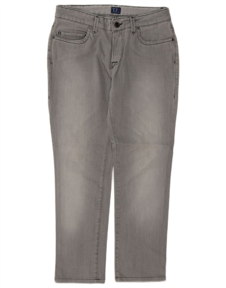 Trussardi blugi slim pentru femei W27 L27 bumbac gri