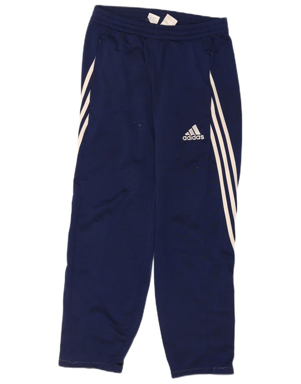 Pantaloni de trening Adidas pentru bărbați, poliester, albastru mic