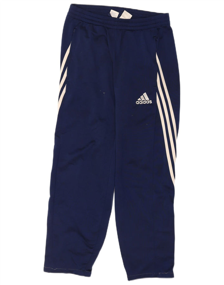 Pantaloni de trening Adidas pentru bărbați, poliester, albastru mic