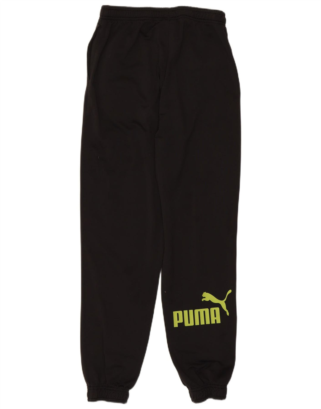 Puma Băieți Pantaloni De Trening Grafic Joggeri 13-14 Ani Poliester Negru