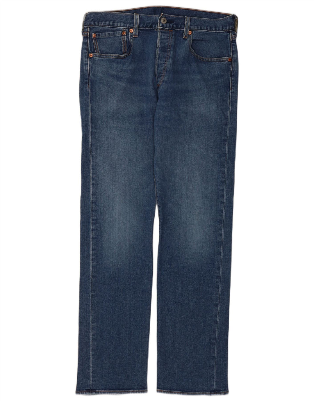 Blugi drepti pentru bărbați Levi's 501 W32 L32 Bumbac albastru
