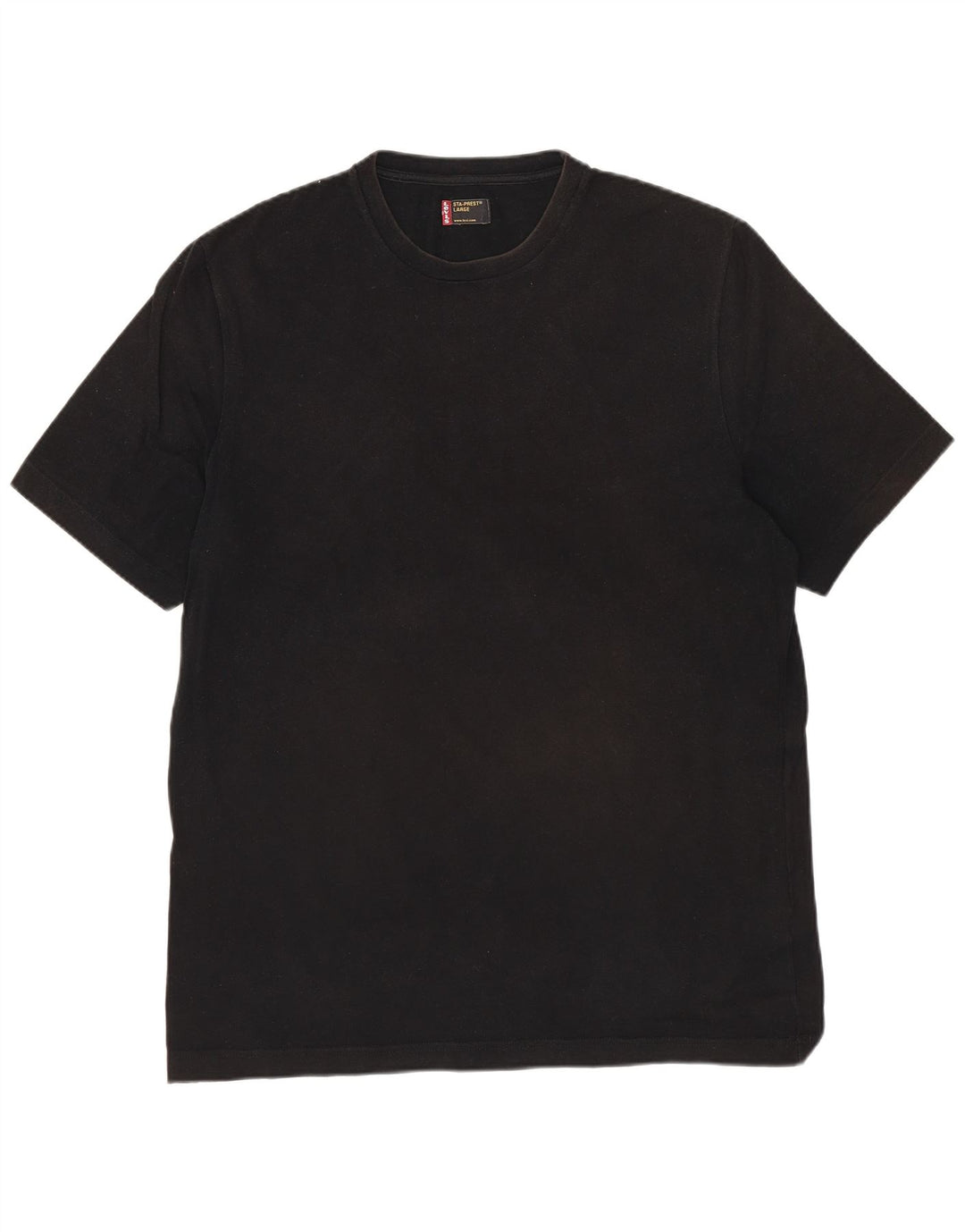 Tricou pentru bărbați LEVI'S Top mare din bumbac negru