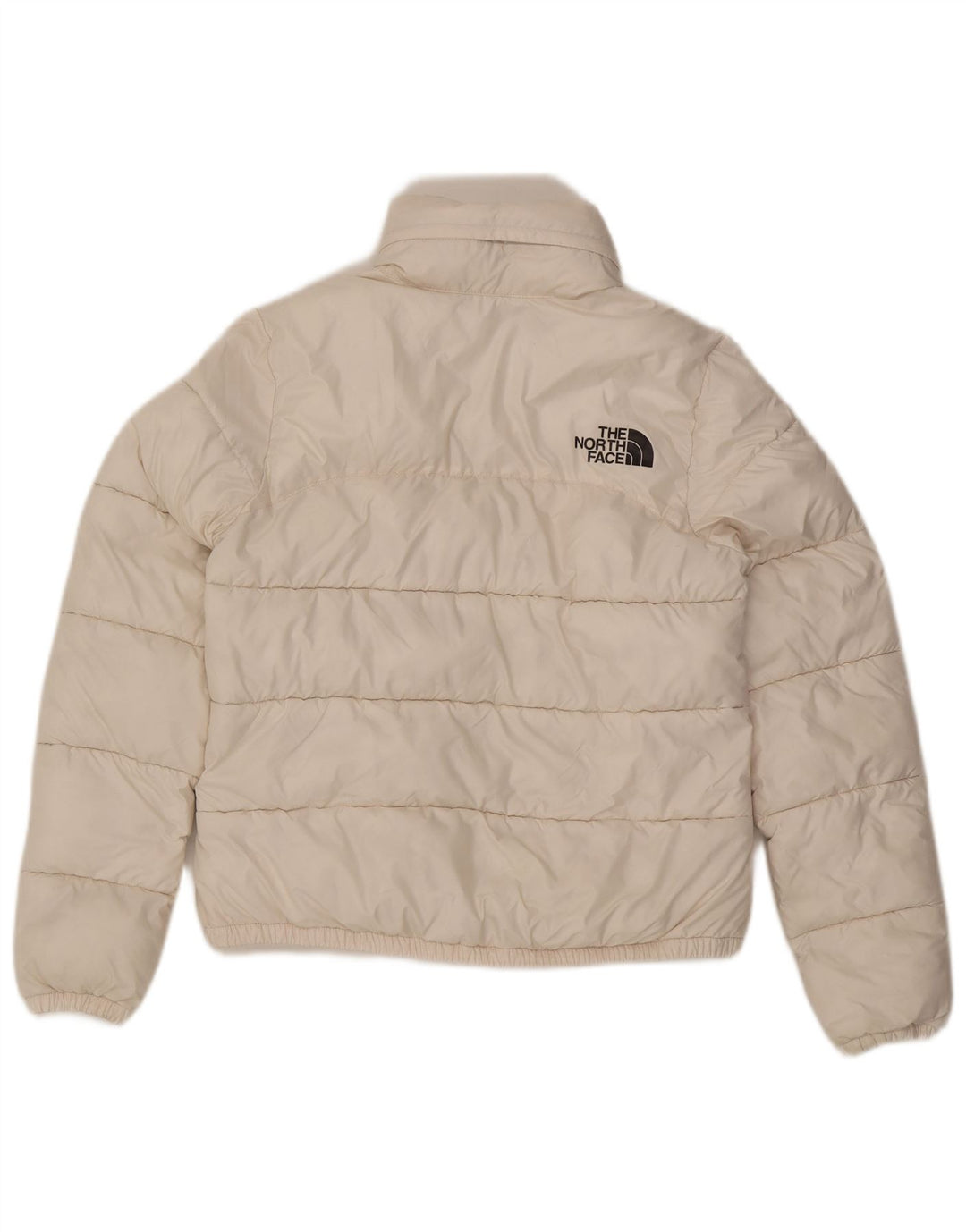 Jachetă căptușită cu glugă The North Face pentru femei UK 10 Small White Poliester