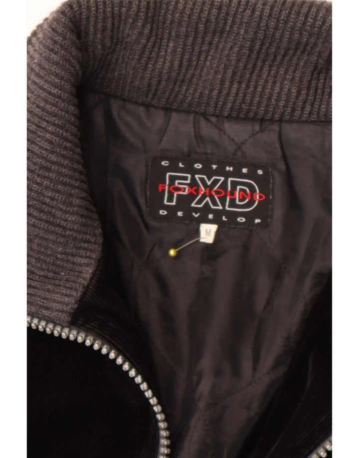 Jachetă din velur pentru bărbați Foxhound UK 38 Medium Black
