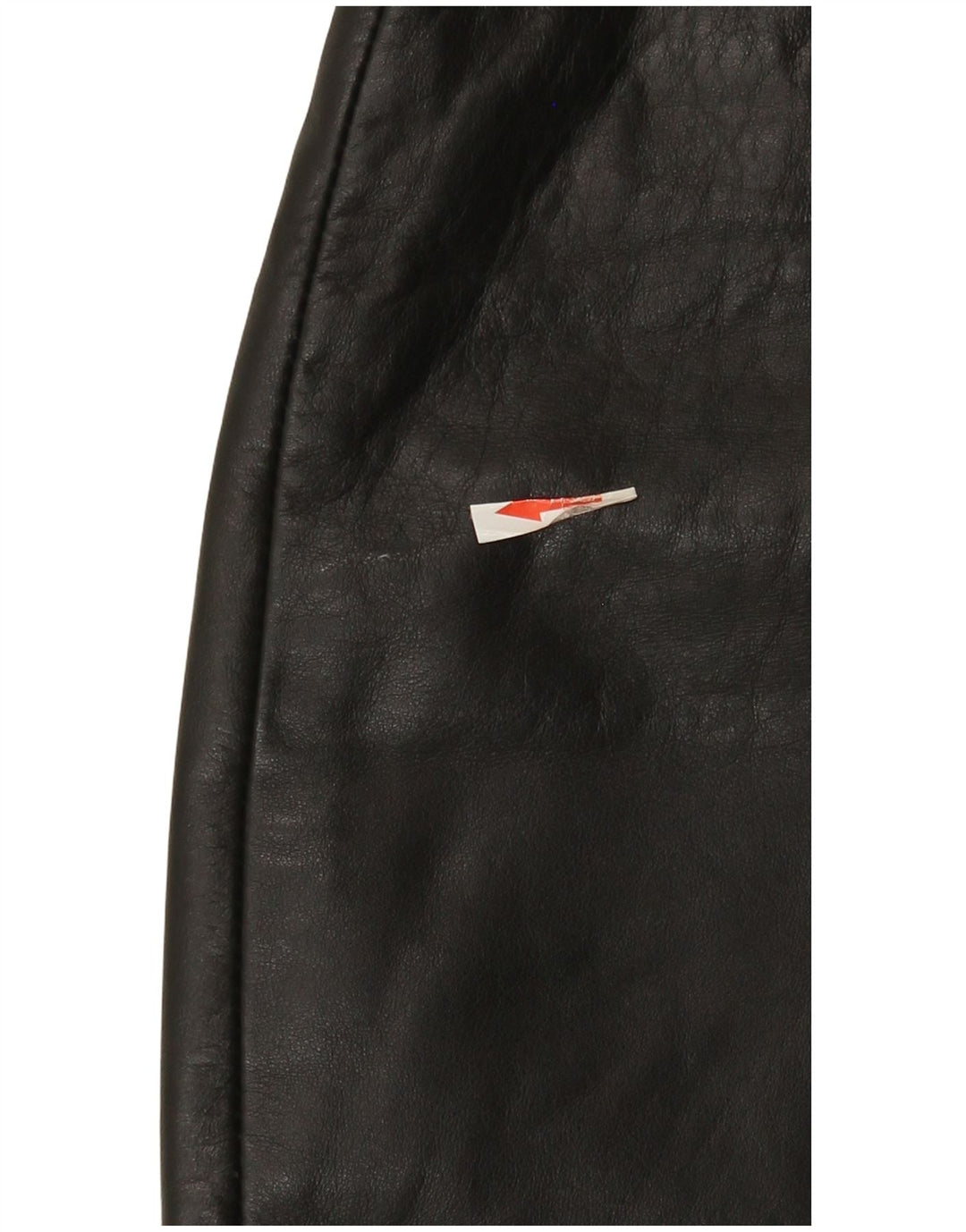 Fustă Mini din piele Vintage pentru femei IT 44 Medium W26 Piele neagră