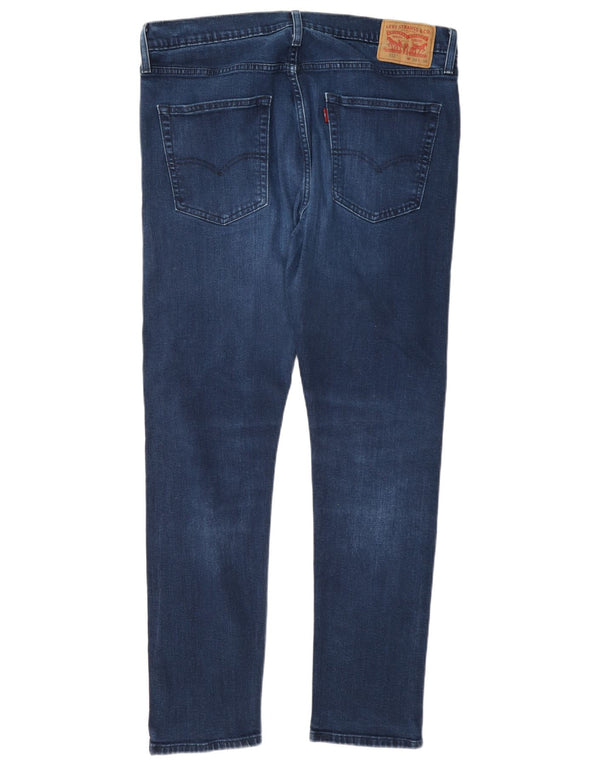 Levi's 512 Slim Tapered Jeans W36 L34 bumbac bleumarin pentru bărbați
