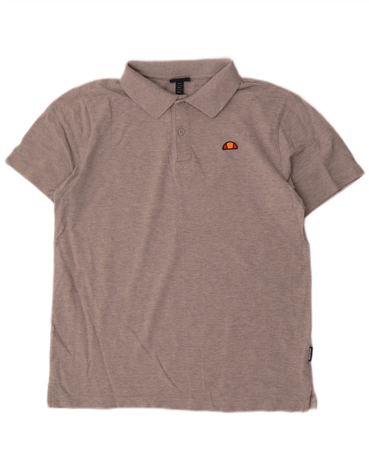 Tricou polo Ellesse pentru femei UK 16 mare bumbac gri