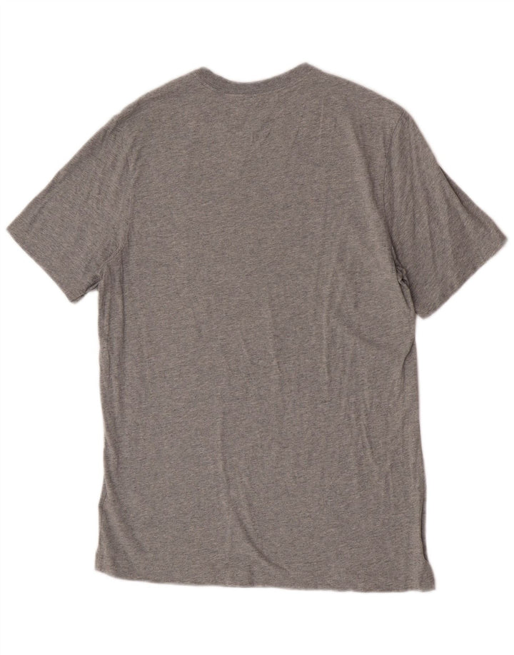 Tricou pentru bărbați Nike Top mediu gri bumbac cu pete
