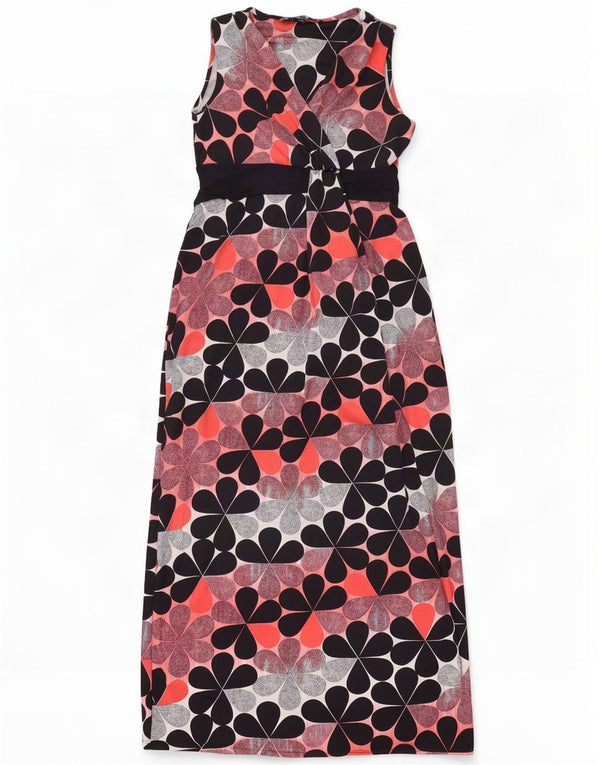 Rochie maxi fără mâneci pentru femei Principles UK 14 Medium Multicolor Floral