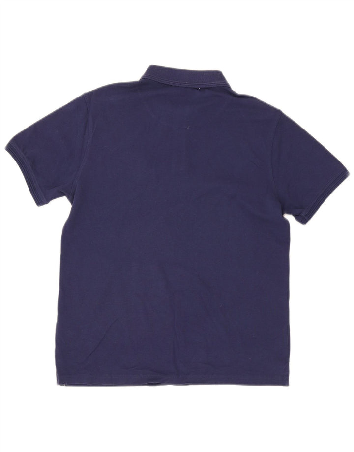 Tricou polo pentru bărbați Refrigue, bumbac, albastru bleumarin