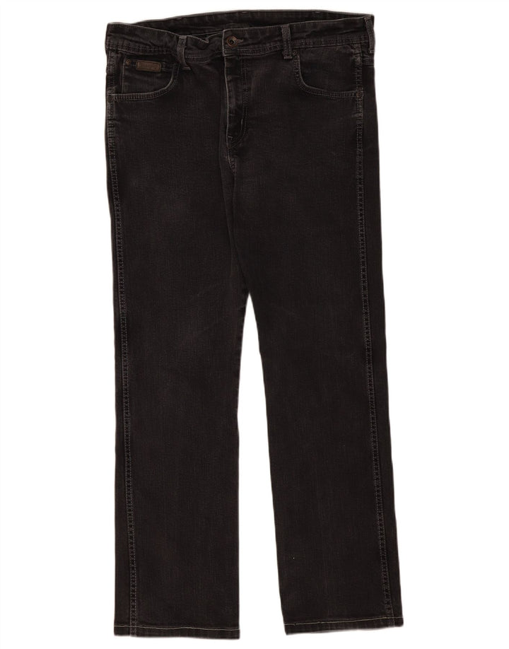 Blugi Wrangler Clyde Straight pentru bărbați W36 L30 bumbac gri