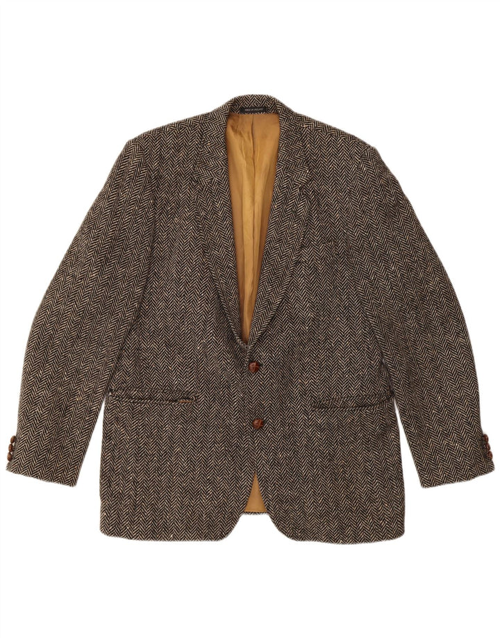 GERRARD MARLBORO Jachetă pentru bărbați Donegal Tweed Blazer UK 38 Maro Mediu
