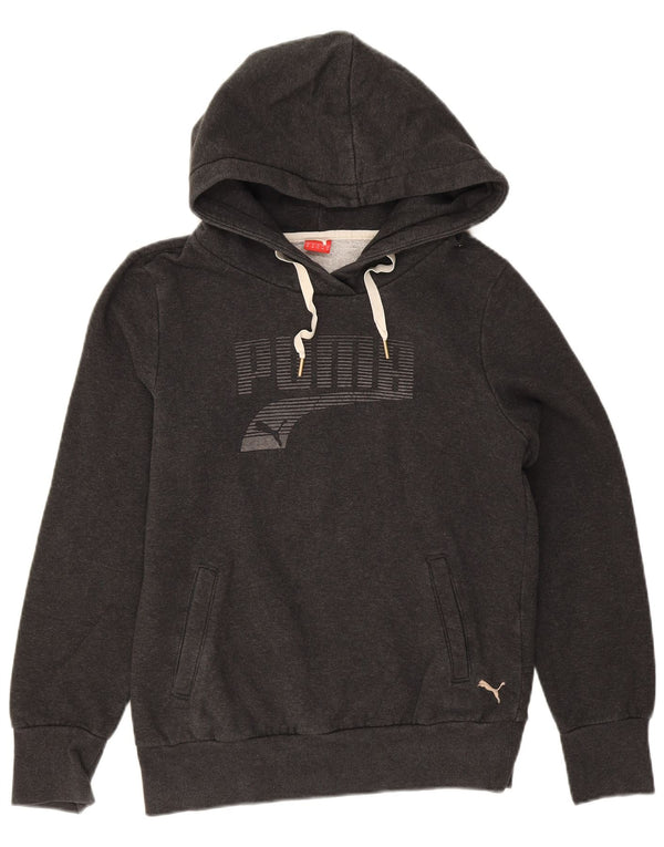 Pulover cu capota cu grafic Puma pentru femei UK 12 Medium Black