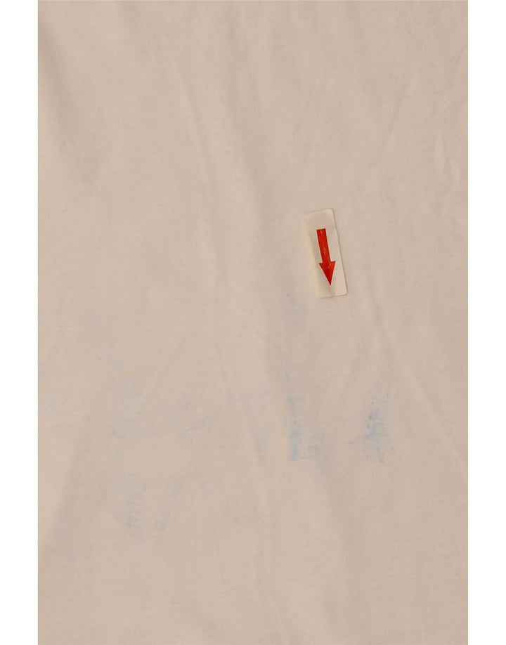 Tricou pentru bărbați Hugo Boss Top mic din bumbac alb