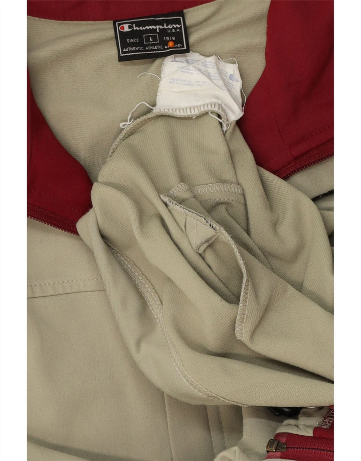 Jachetă de top pentru trening pentru bărbați CHAMPION Poliester kaki mare