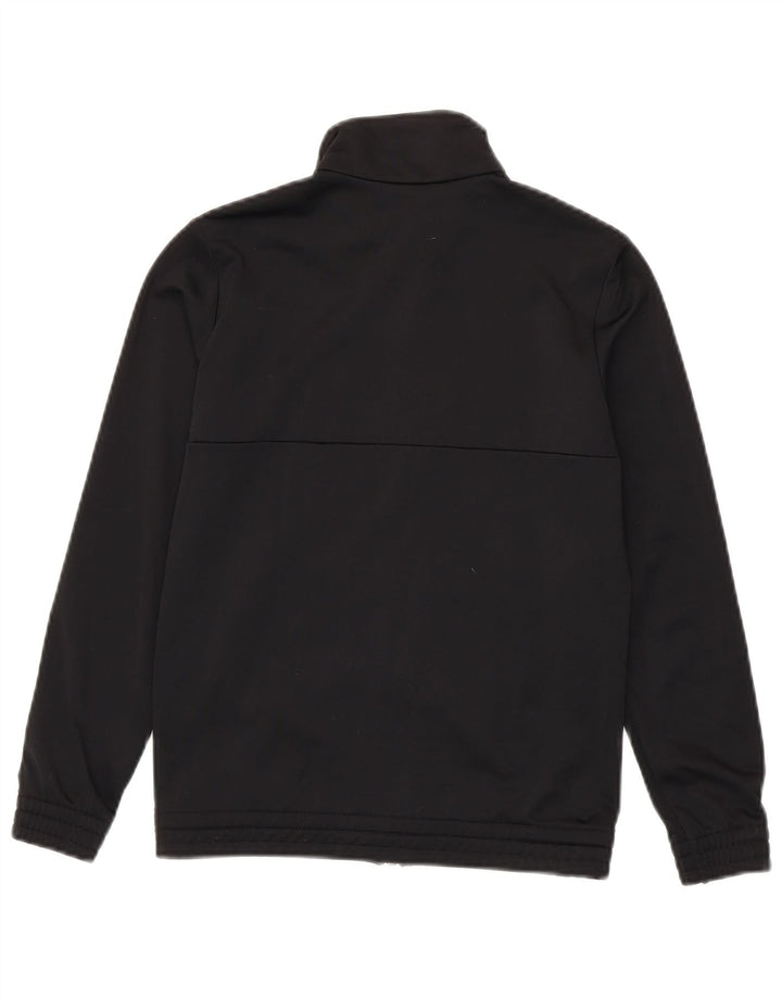 Jachetă de trening pentru băieți Adidas 10-11 ani, negru, poliester