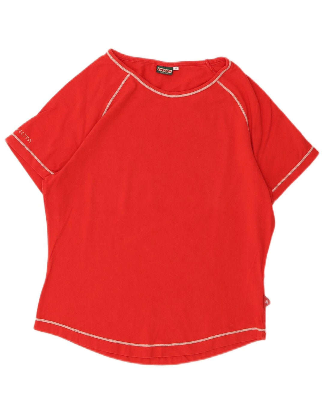 Tricou pentru femei INVICTA Top UK 12 Medium Red Bumbac