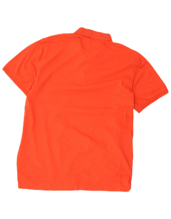 Tricou polo Tommy Hilfiger pentru bărbați, XL, portocaliu, bumbac