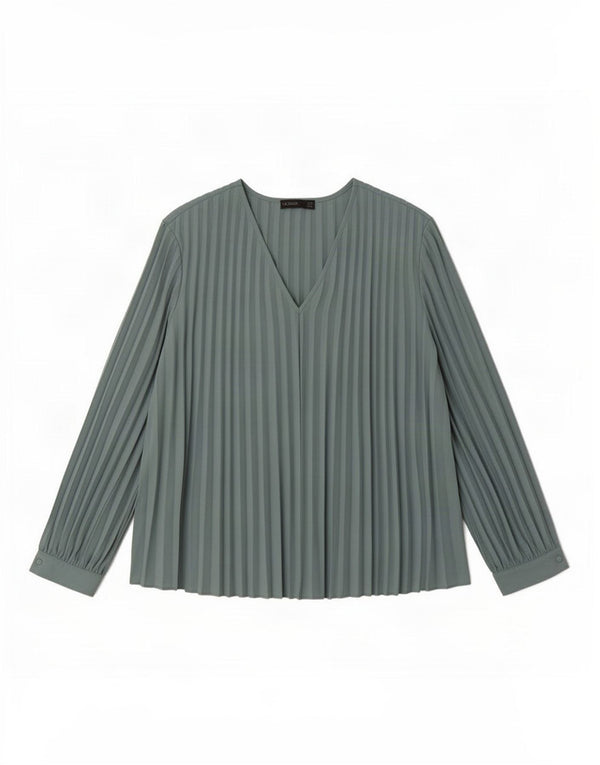 Bluză cu mânecă lungă pentru femei Marks & Spencer Autograph UK 16 Large Blue