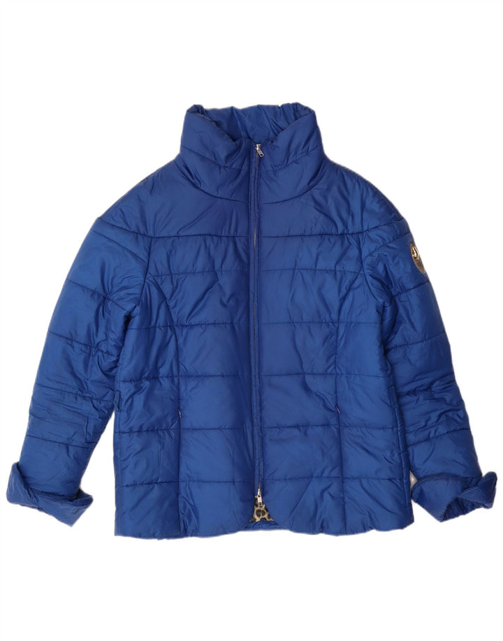 Jachetă căptușită pentru femei CAVALLI IT 46 Poliester albastru mare