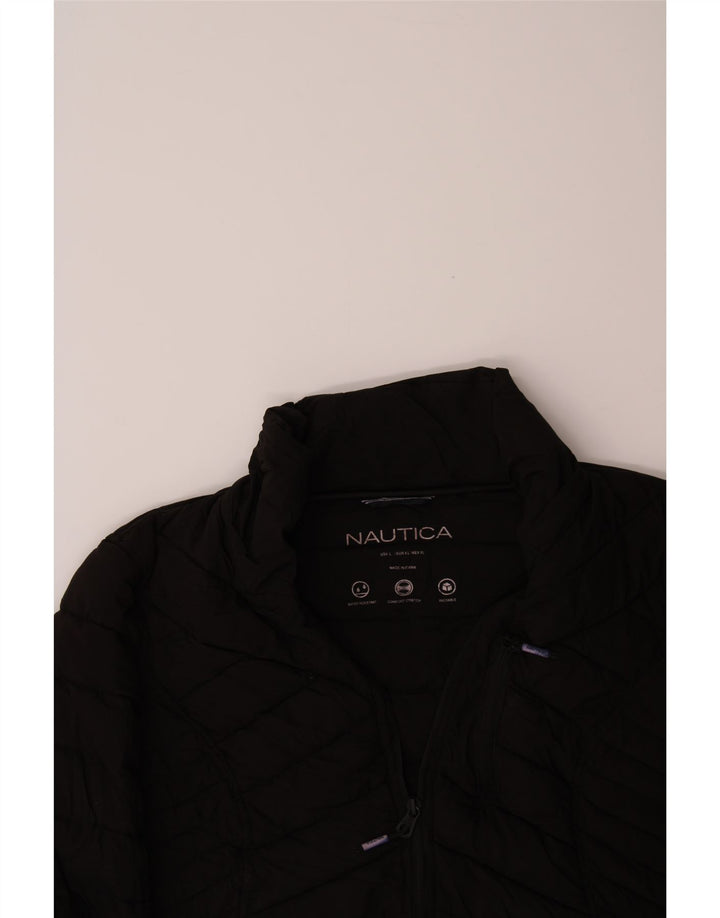 NAUTICA Womens Padded Jacket UK 18 XL Black Vintage Nautica and Second-Hand Nautica from Messina Hembry 