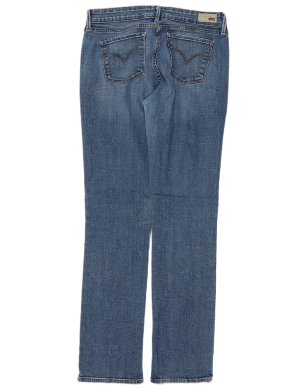 Blugi drepți cu curbe ușoare pentru femei LEVI'S US 10 Large W32 L32 Blue