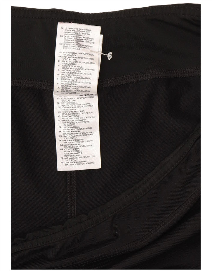 Pantaloni de trening Adidas Climalite pentru femei Marea Britanie 16/18 Poliester negru mare