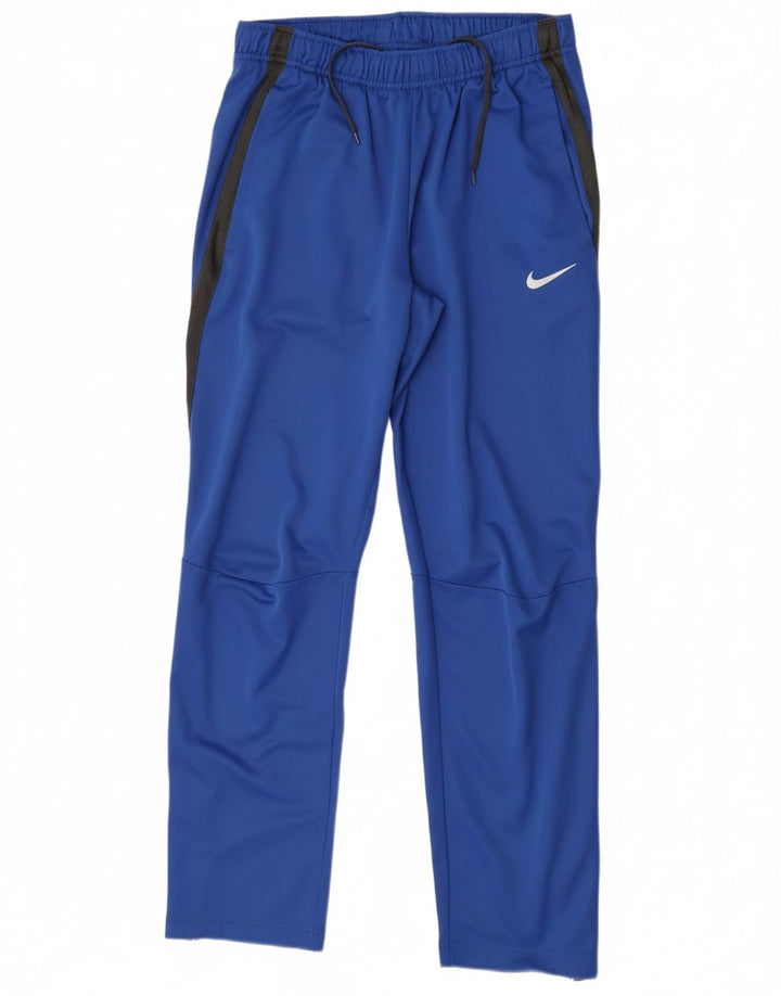 Pantaloni de trening Nike pentru bărbați, albastru, color block