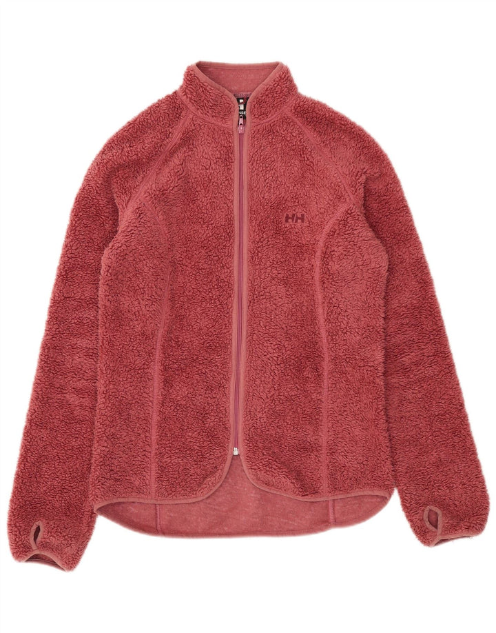 Jachetă polară pentru femei Helly Hansen UK 14 Medium Burgundy Acrilic