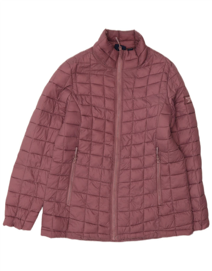 Jachetă căptușită pentru femei Reebok UK 14 Medium Maroon Poliester