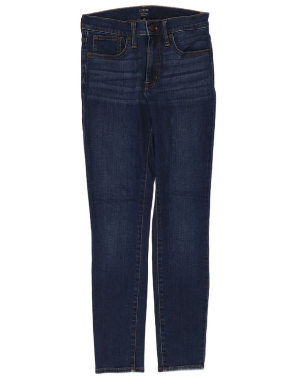 J. CREW Blugi skinny pentru femei cu talie înaltă L25 L28 bumbac bleumarin